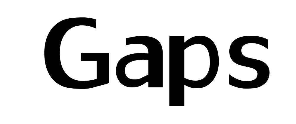 Gaps